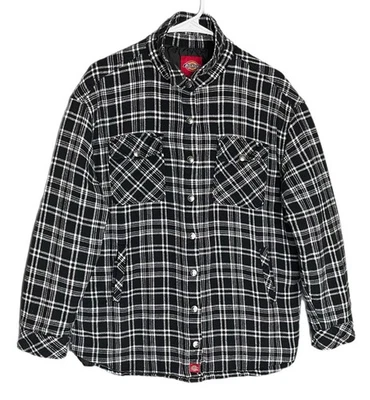 Chaqueta Dickies para mujer de franela a cuadros forrada talla L/XL (gran tamaño mediano) Foto 1 de 4