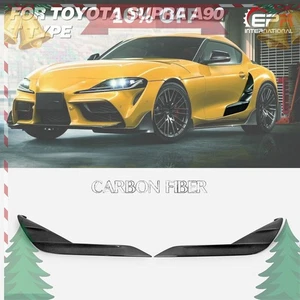 For TOYOTA 19+ Supra A90 Carbon Fiber door garnish Exterior kit replacement - Picture 1 of 12