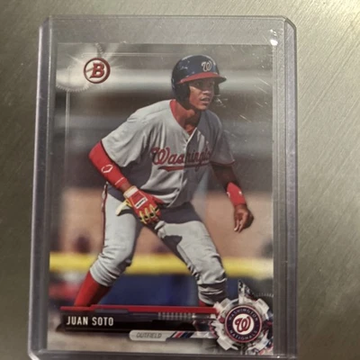 Bowman Draft 2017 - Juan Soto #BD-162 (RC) Foto 1 de 2