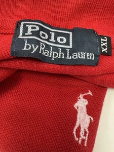 Polo Ralph Lauren polo uomo 2XL rossa manica lunga classica pony cotone casual - Foto 1 di 10