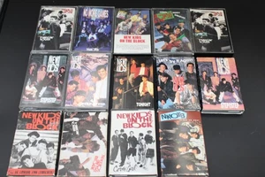 New Kids On The Block Cassette NKOTB Hangin' Tough Step By Step TESTED Lot of 14 - Picture 1 of 9