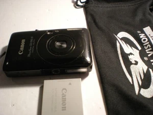 Canon PowerShot SD780 IS Digital ELPH 12.1MP 3x Digital Camera Black - Picture 1 of 18