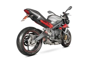 Street Triple 675 R 13-16 Scorpion Escape Serket Cónico Acero Inoxidable RTR79SEO - Imagen 1 de 16