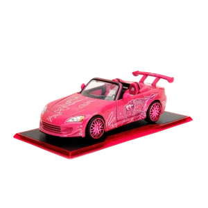 JADA 35950 HONDA S2000 METALLIC FLUORESCENT RED SUKI'S PINK SLIPS 1/24 - Imagen 1 de 1