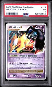 2009 Pokemon Platinum #124 Giratina Lv.X Holo PSA 7 NM - Picture 1 of 2