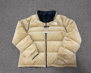The North Face Men’s 92 Reversible Nuptse Almond Butter/Black Size XXL NWT - Picture 1 of 6