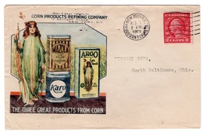 1919 New York NY Food Advertising Corn Products Mazola, Karo & Argo Corn Starch - Picture 1 of 2