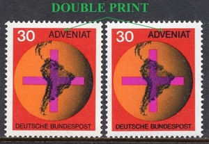 108 - GERMANY 1967- Catholic Church Help for Latin America - ERROR - MNH - Picture 1 of 2