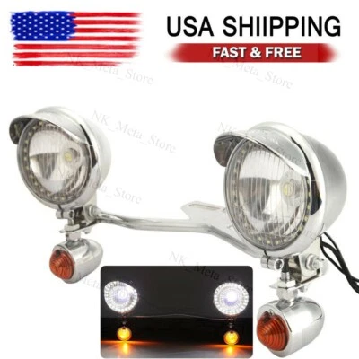 Passing Signals Light Bar Fits Kawasaki VN Vulcan Classic MeanStreak Nomad 1600 Foto 1 de 4