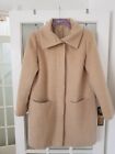 M&S Wool Blend Coat/Jacket With Pockets Size 14  Great Condition