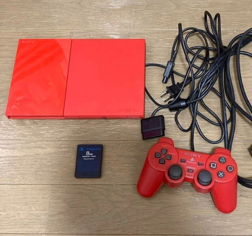 その他 SONY PlayStation2 Preços baixos em Sony PlayStation 2 NTSC-J Vermelho Consoles de