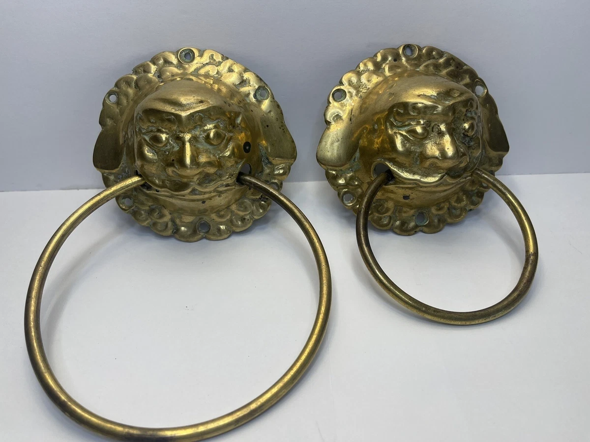 铜古董门门环| eBay