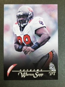 1997 Collector's Edge Extreme Warren Sapp #174 HOF NM - Picture 1 of 4