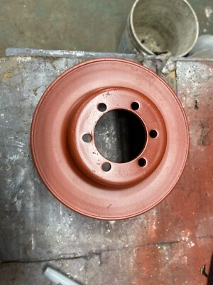 POLEA MANIVELA MOTOR CUATRO RANURAS MOPAR DODGE 383 400 440 BLOQUE GRANDE MUY LIMPIO B+ Foto 1 de 4