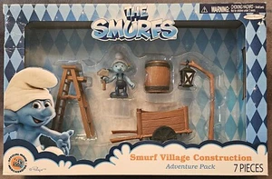 The Smurfs Smurf Village Construction Adventure Pack Play Set 7 Pcs - Picture 1 of 2