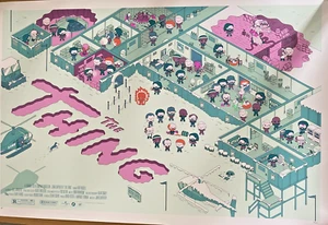 Mondo Movie Poster Print The Thing 100% Soft John Carpenter 🚚✅ - Picture 1 of 3