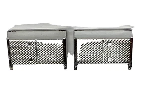 1/64 DCP PARTS CHROME WILSON ROADBRUTE TRAILER WHEEL BOX (2) - Picture 1 of 3