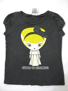 190972 Girls 24M 24 Months HARAJUKU MINI for Target Halloween Graphic T Shirt - Picture 1 of 6