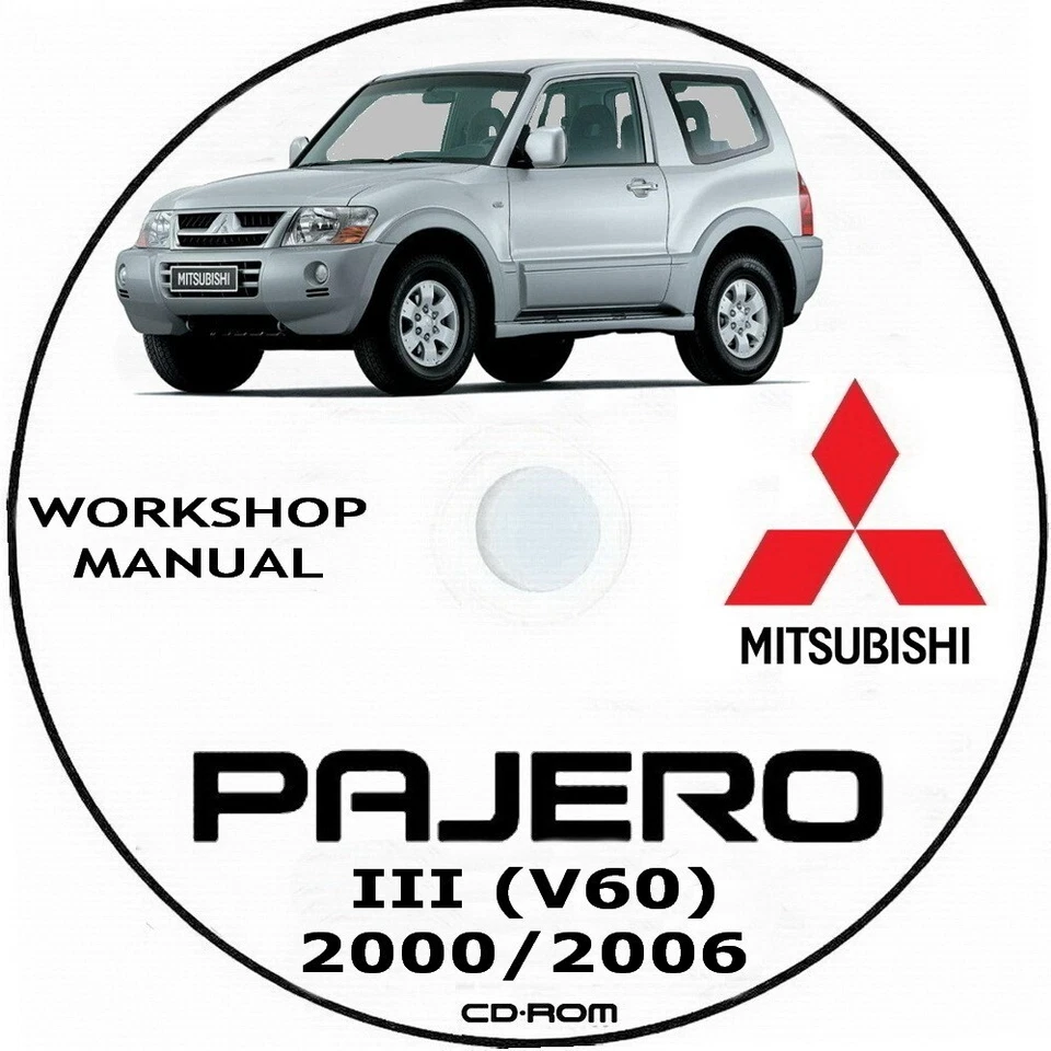 Workshop Manual,manuale officina (ENG) Mitsubishi PAJERO III V60 - Immagine 1 di 4