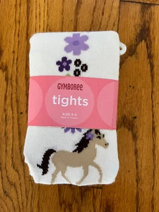 NWT Gymboree Cowgirl At Heart Tights Size 3 4 - Picture 1 of 1
