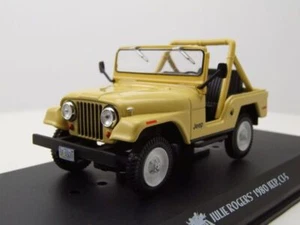 Jeep CJ5 1980 Giallo Charlie´S Angeli Modellino 1:43 Greenlight Collectibles - Foto 1 di 9
