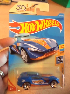 new sealed FAST MASTER 260/365 hw 50 race team HOT WHEELS toy car TRACK STARS - Image 1 of 3