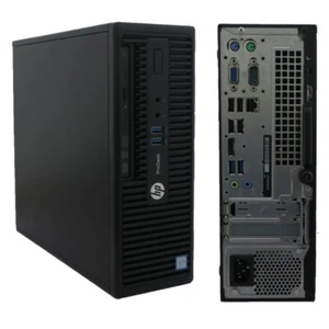 Refurbished HP ProDesk 400 G3 SFF i5-6400 2.7GHz 16GB 256GB SSD Windows 10 Pro - Afbeelding 1 van 4