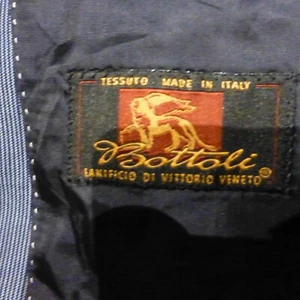 Chaqueta de traje gris Carl Cross Bottoli para hombre, talla L, 40, 100 % lana, perfecto estado. - Imagen 1 de 12