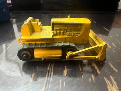 LESNEY MATCHBOX No. 18 CATERPILLAR D8 BULLDOZER WITH ORIGINAL TRACKS - Image 1 of 4