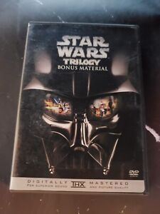 Star Wars Trilogy Bonus Material DVD 2004 w/Booklet Behind the scenes NR Lucas