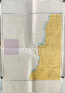 Admiralty 4227 RADA DE ANTOFAGASTA CHILE Genius Nautical Maritime Map Chart - Picture 1 of 12