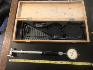 Starrett Dial Bore Gauge No.25-111 with Mitutoyo Bore 6101873 - Picture 1 of 9