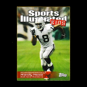 2006 Topps SI20 Randy Moss - Sports Illustrated For Kids - Oakland Raiders - Bild 1 von 2