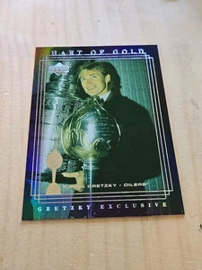 1999-00 Upper Deck Wayne Gretzky esclusivo Hart of Gold #43 Edmonton Oilers - Foto 1 di 2