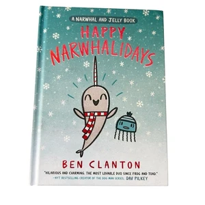 Happy Narwhal-idays holiday book juvenile fiction book advent - Picture 1 of 8