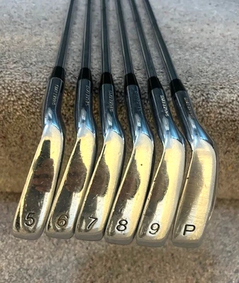 Snake Eyes irons 600XC forged 5-PW, great condition - Image 1 of 4
