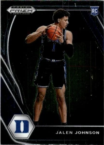 2021-22 Panini Prizm Draft Picks Jalen Johnson Duke Blue Devils #10 21184 - Picture 1 of 2