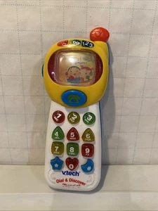 VTECH Dial And Discover Phone Toy-C3-Fast Ship - Picture 1 of 5