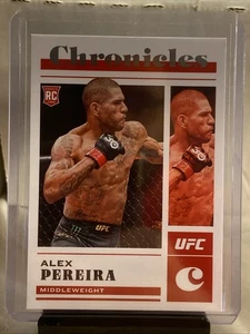 Alex Pereira 2023 Panini Chronicles Rookie RC #77 UFC Champion - Bild 1 von 2