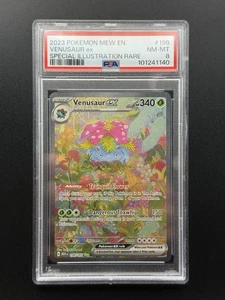 Venusaur ex 198/165 Sv: Scarlet & Violet 151 Holo SIR - PSA 8 NM-Mint - Picture 1 of 2