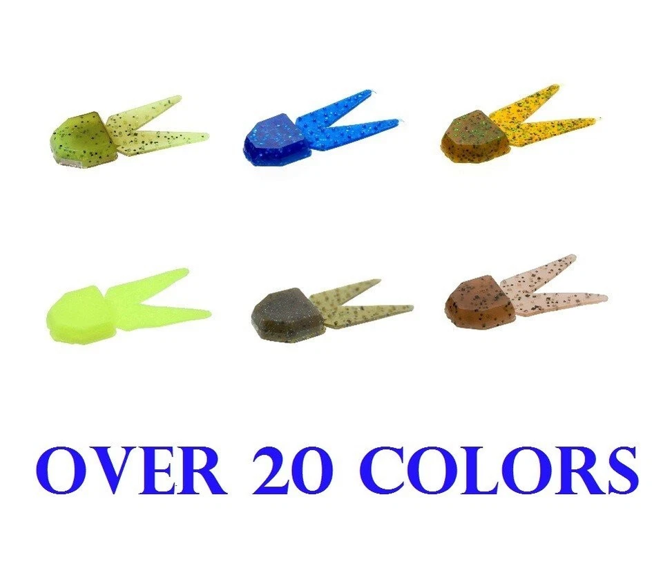 Zoom Pequeño Trozo Modelo 027 Cebo Suave Pesca 2.5" Paquete de 5 Foto 1 de 1