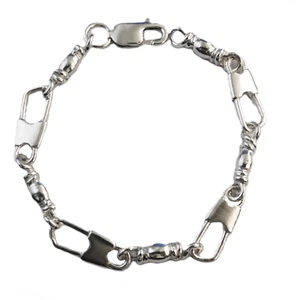 ACTS Bracelet Fisher Of Men Sterling Silver LARGE LINK, Original Design!! - Picture 1 of 6
