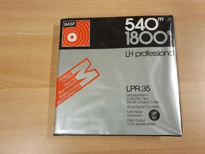 7" (18 CM) METAL REEL TAPE BASF IN ORIGINAL BOX/ #704 - Picture 1 of 3