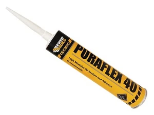 Everbuild Puraflex 40 graues Dichtmittel - 310ml - Bild 1 von 3
