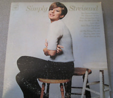 Barbra Simply Streisand   33 1/3 rpm LP Record Album Songs Music