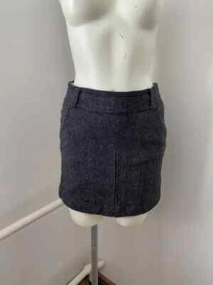 Y2K Mini Esprit Skirt Size 8 Grey Sk61 - Image 1 of 4