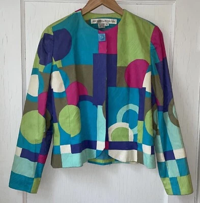 Chaqueta De Colección Anne Crimmins para Colecciones Umi Mod Abstracta Talla 6 Foto 1 de 4