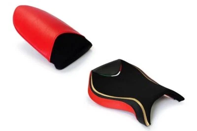 Juego de 5 fundas de asiento de gamuza Luimoto Team Italia para MV Agusta F4 99-09 Foto 1 de 4