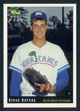 1991 Classic Best * Steve Karsay * Myrtle Beach Hurricanes
