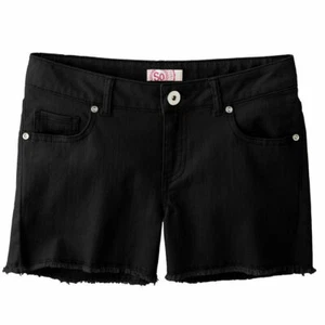 $24 NWT ☀ADJUSTABLE WAIST☀ Sz 7 Shorts NEW Black Girls - Picture 1 of 1